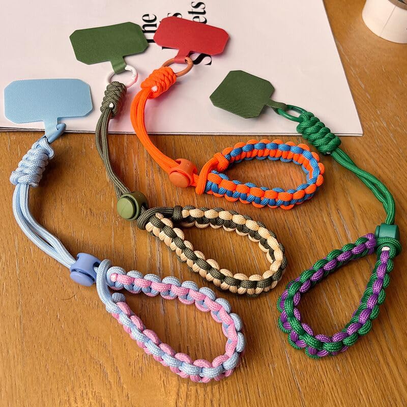 CharmLink: Beaded Phone Chain Wristlet & Lanyard Strap