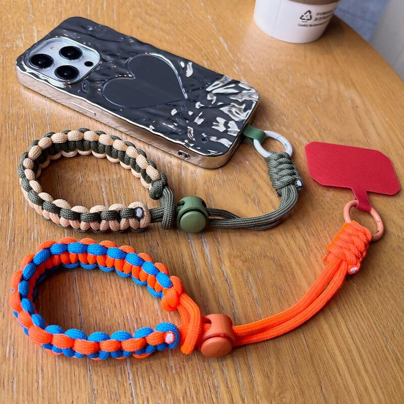 CharmLink: Beaded Phone Chain Wristlet & Lanyard Strap